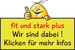 Logo und Link von Fit und stark plus